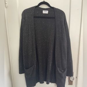Old Navy black speckled cardigan
